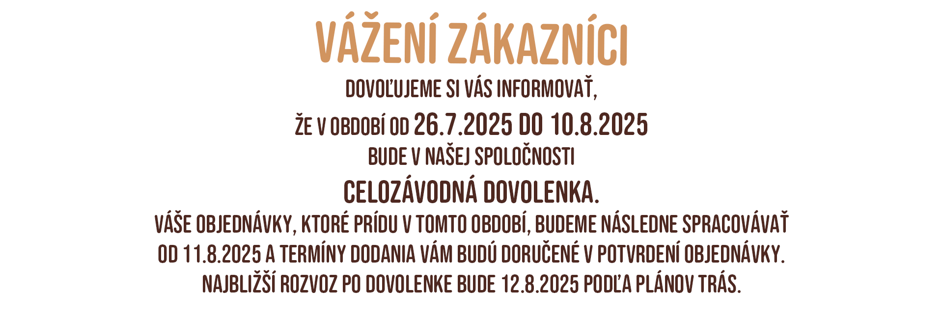 Dovolenka