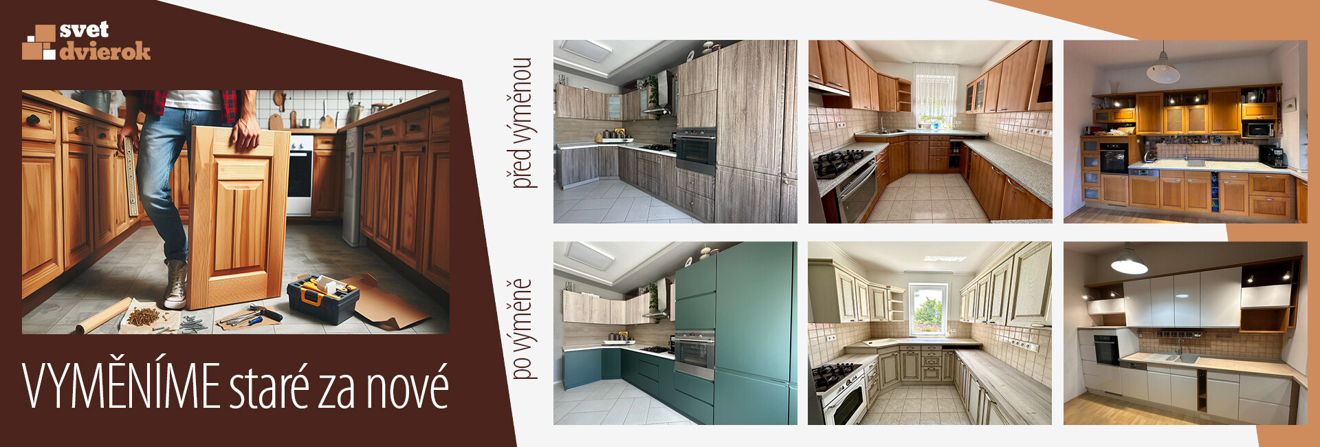 Výměna dvířek