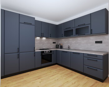 Renovace kuchyňské linky - vymena kuchynskych dvirek