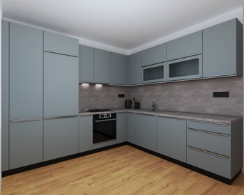 Renovace kuchyňské linky - vymena kuchynskych dvirek