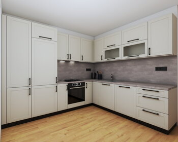 Renovace kuchyňské linky - vymena kuchynskych dvirek
