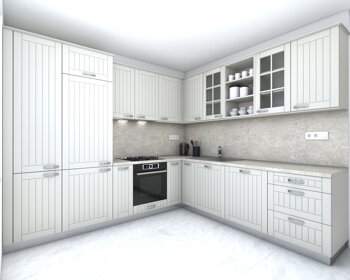 Renovace kuchyňské linky - vymena kuchynskych dvirek